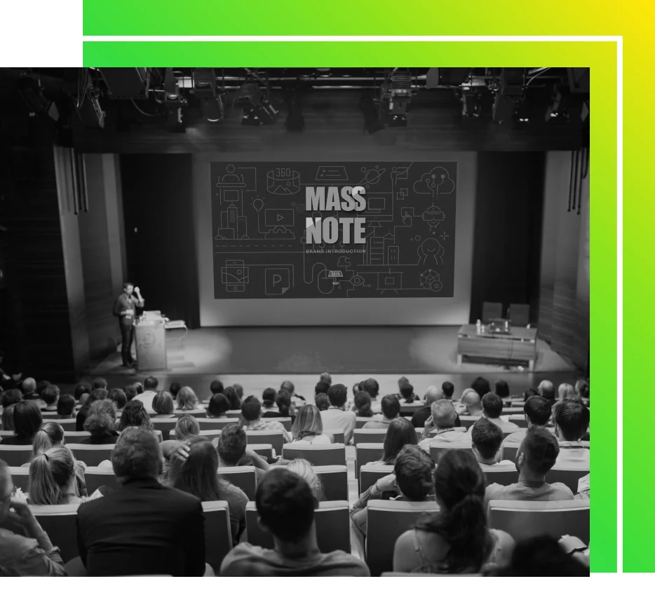 MASSNOTE 演讲现场